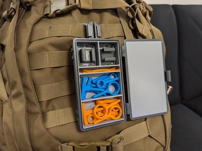 QUICK-CLIP : Rugged Organizer / Parts Container
