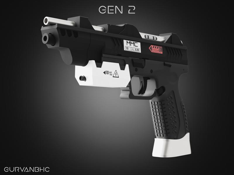 MMC Gun prop (The Expanse) (MCRN)