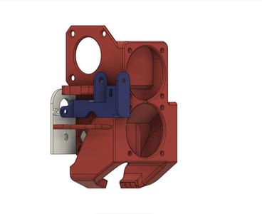 Diplo Duct for Ender 3, Bmg Direct Drive and 4020mm fans