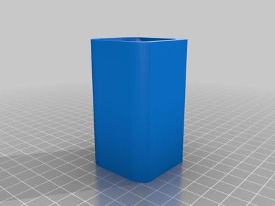 Wall mount low profile remix of Electric toothbrush holder (Philips Sonicare Diamond Clean). minimal wobble 