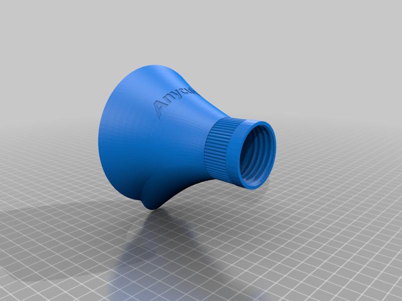 Resin funnels and pouring accessories for Anycubic