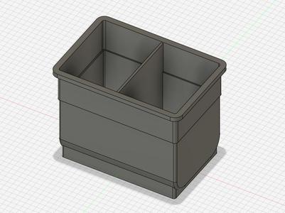 Large Bin for Husky Two Tiered Organizer