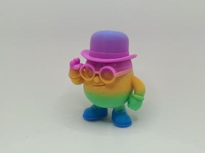 Potato Gentleman – with Style & Top Hat