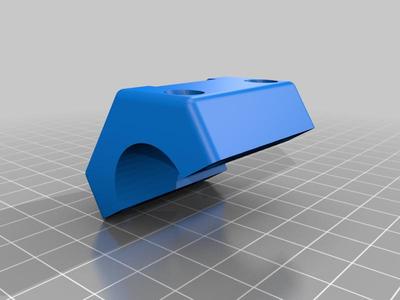 ebike top handle bar light holder