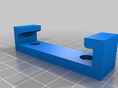 Makita battery holder for Biltema pegboard