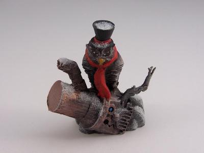 Steampunk Owl Ornament