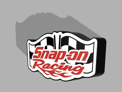 Snap On Racing LED Lightbox Sign
