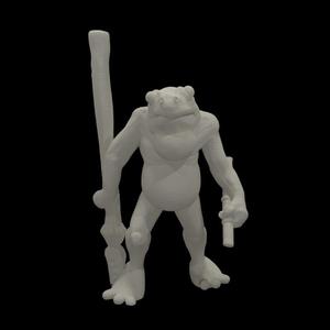 Krogg Swamp Stalkers (15mm scale)