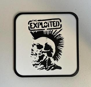 Beer coaster - Exploited