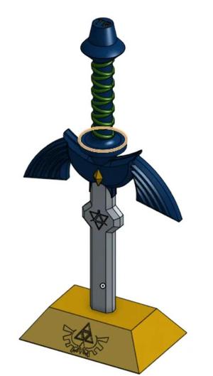 Master Sword Desk model   