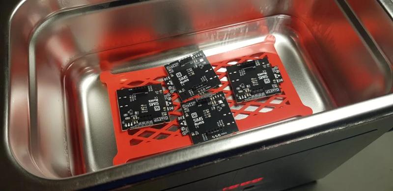 Ultrasonic cleaner basket   