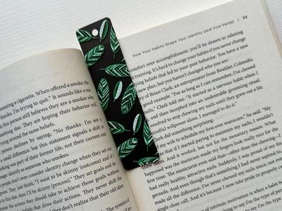 Bookmark - Leaves Hueforge