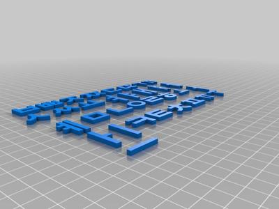 Set of basic Hangul (Korean) alphabet Letters