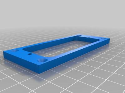 Mini humbucker (firebird) guitar pickup mounting ring
