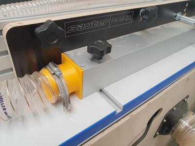 Absaugadapter für Sauter Fräsanschlag
