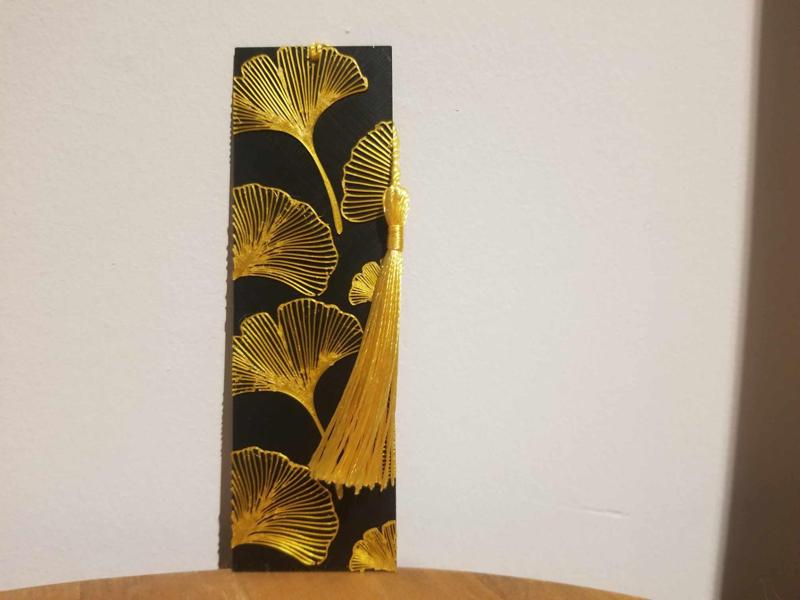 Ginkgo Biloba Bookmark