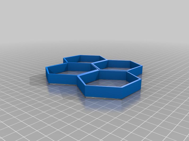 Hexagon shelves for walls  