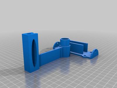 Zenith telescope - 6-inch mirror holder and focusing mechanism.