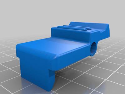 Lower polly release button for:  Nerf Magazine Well with Release Button