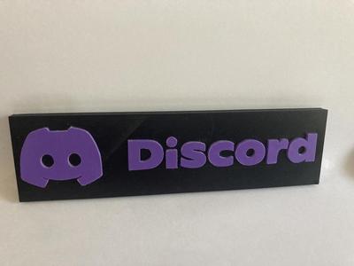 inset two color discord sign