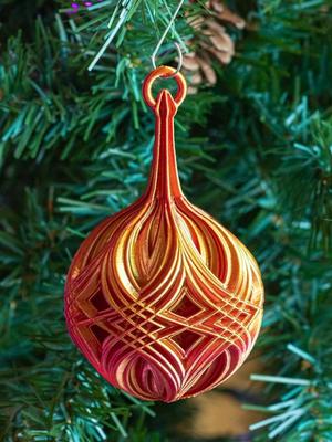 Starburst Christmas Ornament