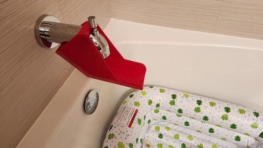 Bath Faucet Spout Extension