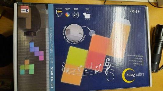 LED MAGIC PANEL LIGHT , Von LightZone (ALDI)  Müller Licht