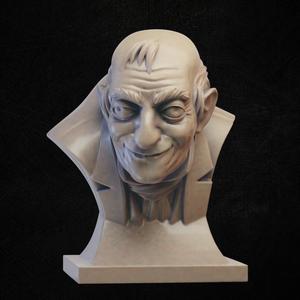 Mad doctor bust 