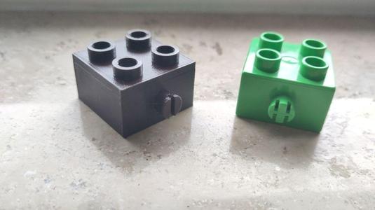Duplo compatible Rope Bridge Endpoint