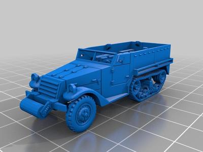 M3 Half Track easy print