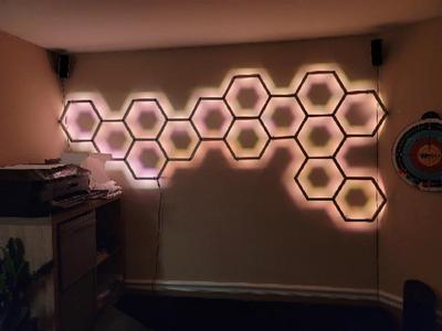 Hexagon Wall Lamp