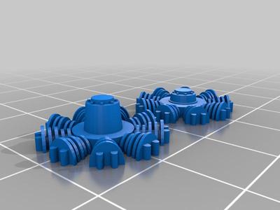 Radial Nine cylinder for Hot Wheels