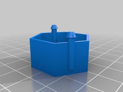 Hexagon pixel diffuser