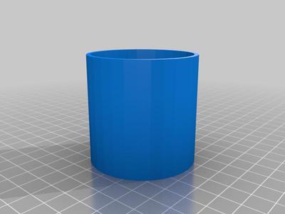 Cylindric glass