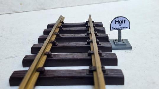 LGB Signal Ra10 (Halt für Rangierfahrten)