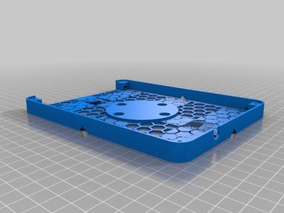 GTC/GTN waveshare 7" case updated back for RAM Mount 