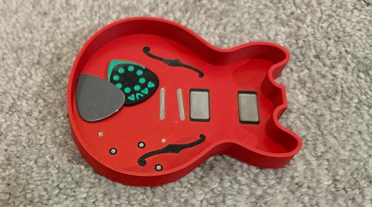 Guitar Pick Tray (ES-335 Body style!)