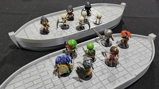 Viking Longship for Miniatures