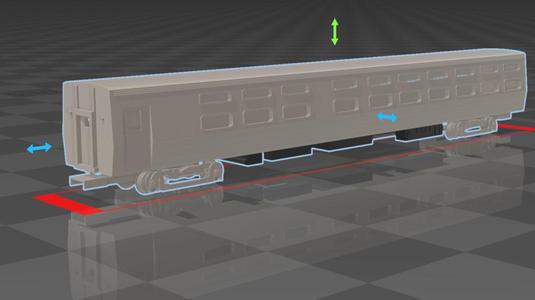 N scale Viewliner sleeper 2