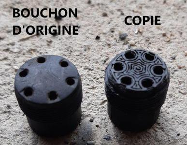 Bouchon pédale Vélo Time Attack VTT 