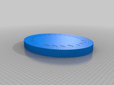 Oval Crib Board