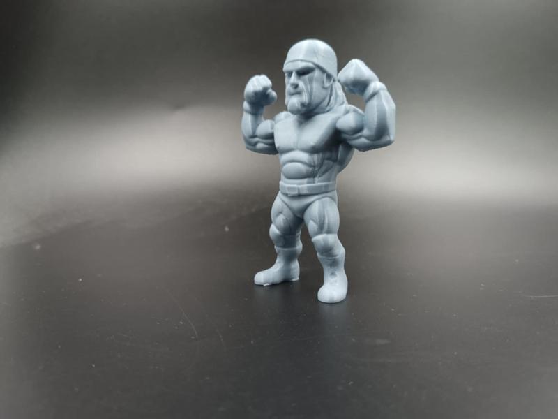 Hulk Hogan figure - Hulkamania