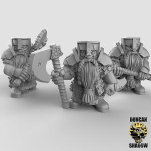 Dwarves with Axes (pre supported)
