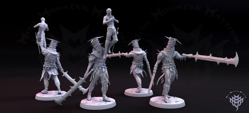 Tormented Iron Death Knight (2 poses)