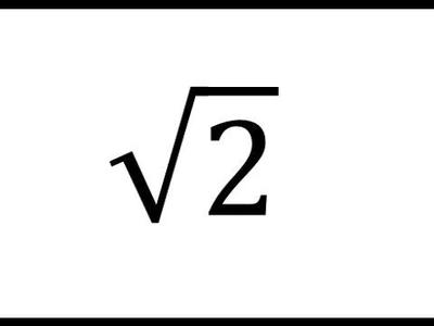 Square root of 2   