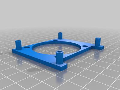 Pi3A+ 50mm Fan Mount w/ 8mm Standoffs