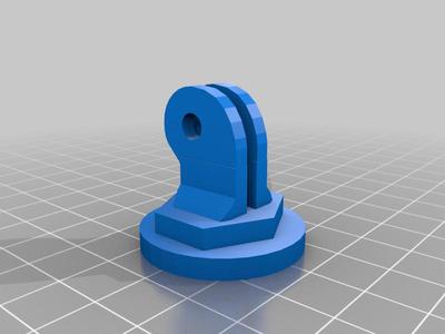 modded gopro suction mount for hand grip