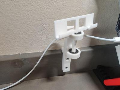 Swiveling iPad mini mount
