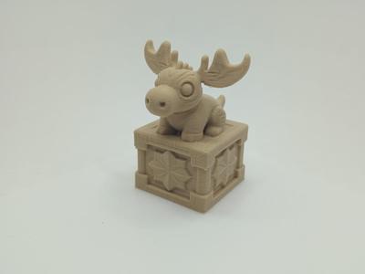 Moose on an ornate base