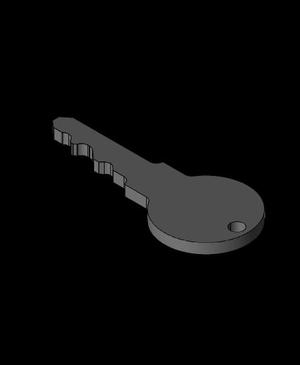 BLANK KEY  TAG.stp